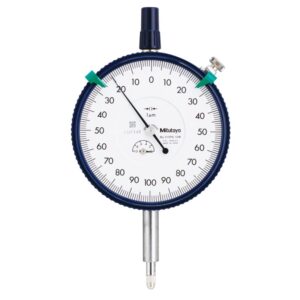 Đồng Hồ So Cơ Khí Mặt Lớn Lug Back 1mm, 0,001mm Mitutoyo 3109A-10