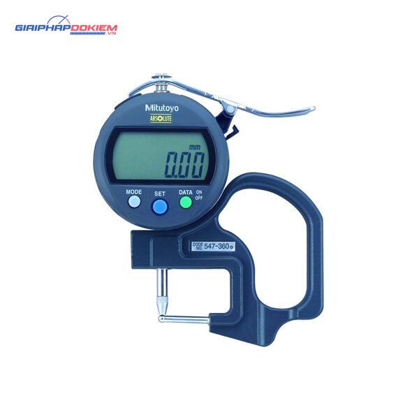 Đồng hồ đo độ dày điện tử, 0-10mm, 0,01mm Mitutoyo 547-360 4 Đồng hồ đo độ dày điện tử, 0-10mm, 0,01mm Mitutoyo 547-360