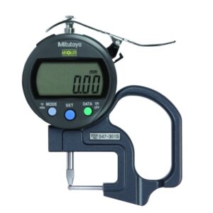 Đồng hồ đo độ dày điện tử, 0-0,4", 0,0005"/0,01mm Mitutoyo 547-361S