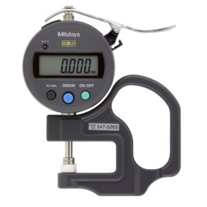 Đồng hồ đo độ dày điện tử, 0-0,47", 0,0001" Mitutoyo 547-526S