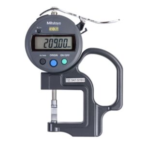 Đồng hồ đo độ dày điện tử, 0-0,47", 0,0005 Mitutoyo 547-516S