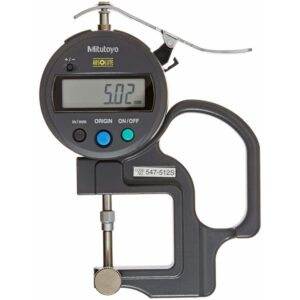 Đồng hồ đo độ dày điện tử,, 0-0,47", 0,0005" Mitutoyo 547-512S