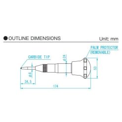 Đục lấy dấu tự động không cần búa Niigata Seiki AP-L 5 duc lay dau tu dong khong can bua niigata seiki ap l 1