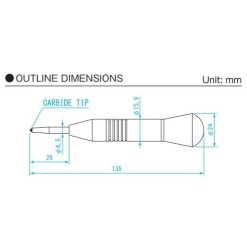 Đục lấy dấu tự động không cần búa Niigata Seiki AP-M2 5 duc lay dau tu dong khong can bua niigata seiki ap m2 1