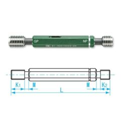 Dưỡng đo ren trong M3x0.5-GPNP-6H, Niigata Seiki GPNP-0305I