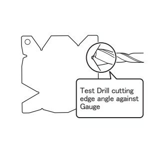 Dưỡng kiểm tra góc mũi khoan Niigata Seiki DPG-A 4 Dưỡng kiểm tra góc mũi khoan Niigata Seiki DPG-A - Ảnh 2
