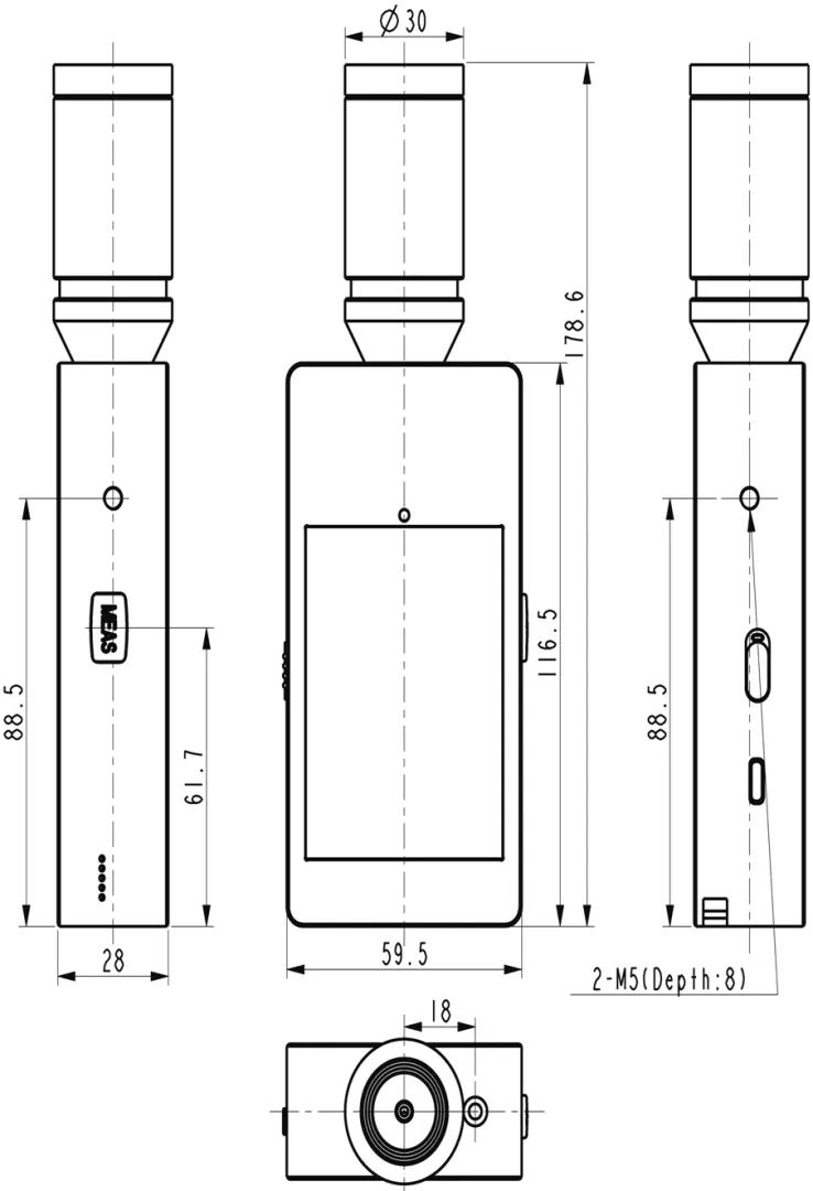 Máy phân tích màu Huicolor CI510 36 fff94eb57711