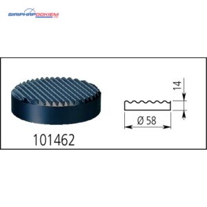 Đế gá đồng hồ so D=58mm Mitutoyo 519-109-10 10 ga do may do gauge stand with hardened steel anvil d 58mm serrated anvil heigh column 519 109 10 2