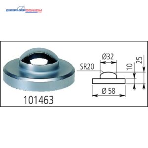 Đế gá đồng hồ so D=58mm Mitutoyo 519-109-10 11 ga do may do gauge stand with hardened steel anvil d 58mm serrated anvil heigh column 519 109 10 3
