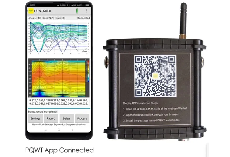 Máy dò mạch nước ngầm sâu 100 mét PQWT-M100 13 may do mach nuoc ngam sau 100 met pqwt m100 3