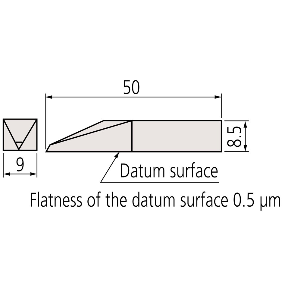 Mũi lấy dấu cho căn mẫu Mitutoyo 619019 4 Mũi lấy dấu cho căn mẫu Mitutoyo 619019 - Ảnh 2