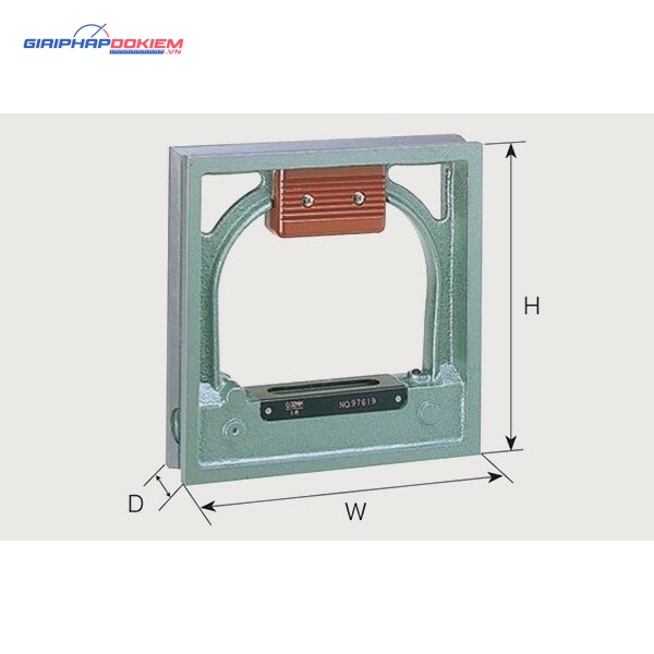 Nivo khung 250mm độ nhạy 0.02mm/m Niigata Seiki SLW-250002 3 Nivo khung 250mm độ nhạy 0.02mm/m Niigata Seiki SLW-250002 - Ảnh 2