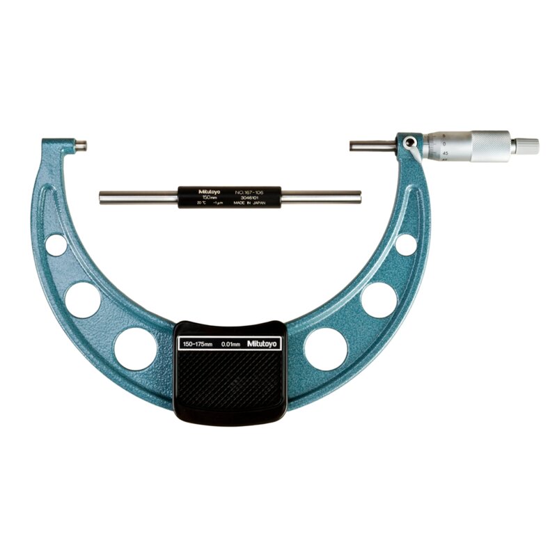 Panme Cơ Khí Đo Ngoài 150-175mm Mitutoyo 103-143-10 3 Panme Cơ Khí Đo Ngoài 150-175mm Mitutoyo 103-143-10