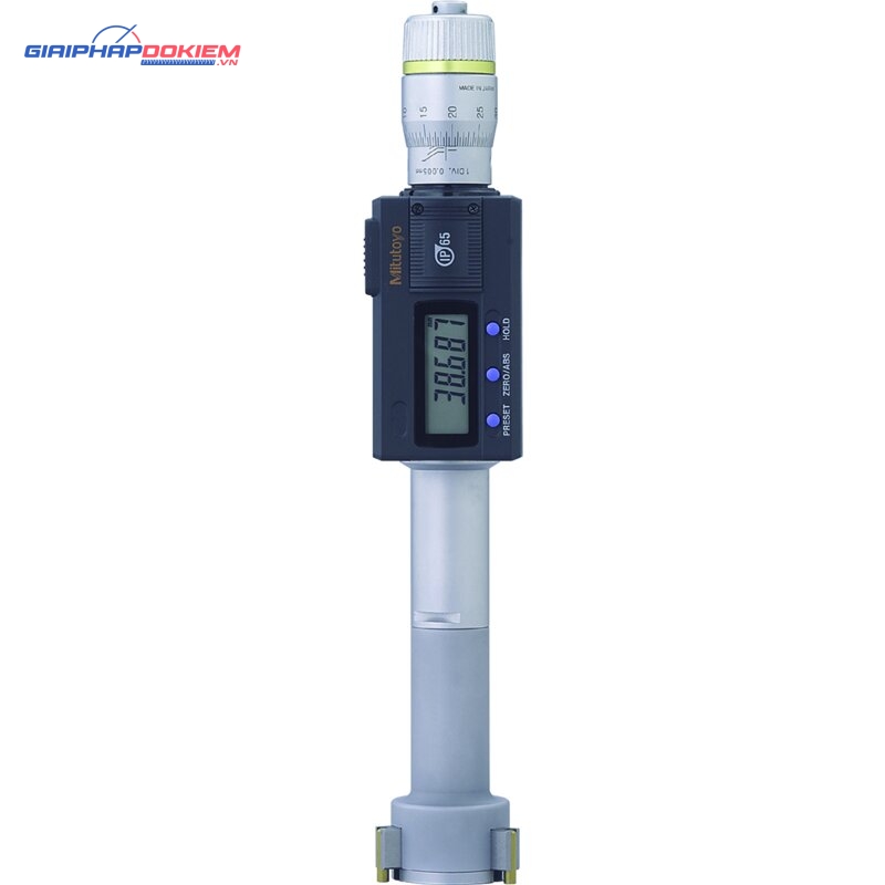 Panme Đo Lỗ 3 Chấu Điện Tử Metric, 40-50mm, IP65, TIN Mitutoyo 468-169 6 Panme Đo Lỗ 3 Chấu Điện Tử Metric, 40-50mm, IP65, TIN Mitutoyo 468-169