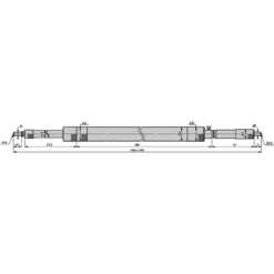 Panme đo trong dạng thanh nối Cơ Khí 1000-2000mm Mitutoyo 140-157 5 panme do trong dang thanh noi co khi 40 200 mitutoyo 140 164 1