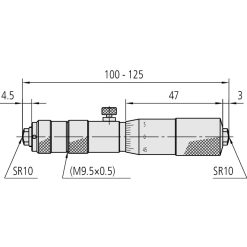 panme thanh do trong co khi tubular inside micrometer with extension 4 84 139 182 1