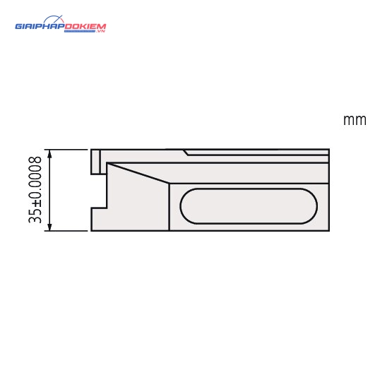 Phụ kiện Căn Mẫu Thép, Giá Đỡ Khối Đo 5mm Mitutoyo 619011 4 Phụ kiện Căn Mẫu Thép, Giá Đỡ Khối Đo 5mm Mitutoyo 619011 - Ảnh 2