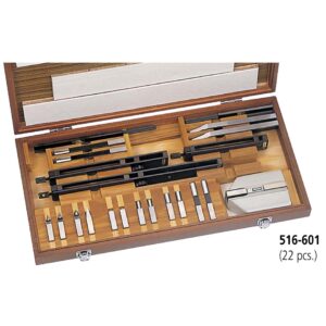 Bộ gá kẹp căn mẫu 22 chi tiết Mitutoyo 516-601