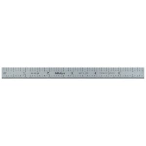 Thước Lá Thép 150mm/6", Metric/Inch Mitutoyo 182-208