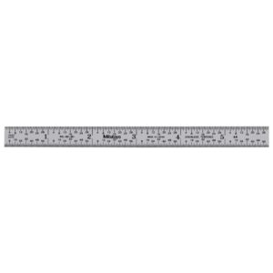 Thước Lá Thép 6", Inch Mitutoyo 182-201