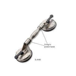 Tay hít kính đôi Ø123mm Niigata Seiki SL-W40