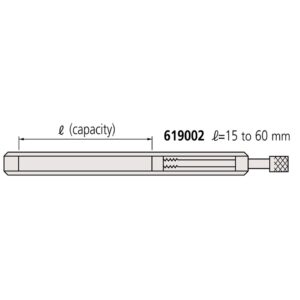 Thanh gá kẹp căn mẫu 15-60mm Mitutoyo 619002
