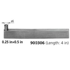 Thanh Giữ Đồ gá Cho Đồng Hồ So 0.25 in×0.5 in/ 4 in Mitutoyo 900306