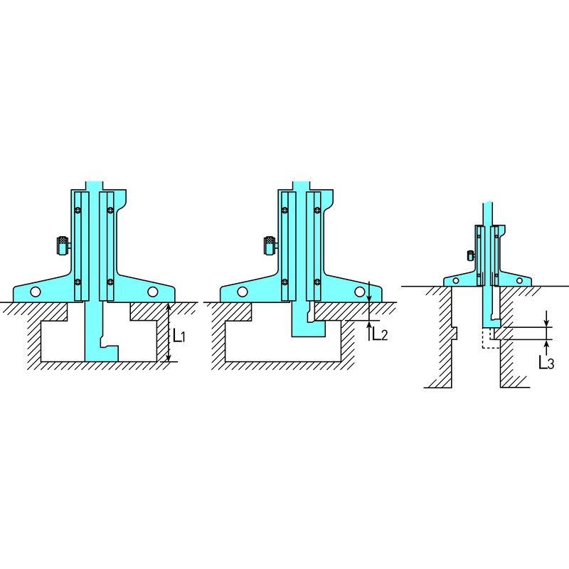 Thước cặp đo sâu cơ khí 0-150mm, 0,05mm Mitutoyo 527-401 6 Thước cặp đo sâu cơ khí 0-150mm, 0,05mm Mitutoyo 527-401 - Ảnh 2