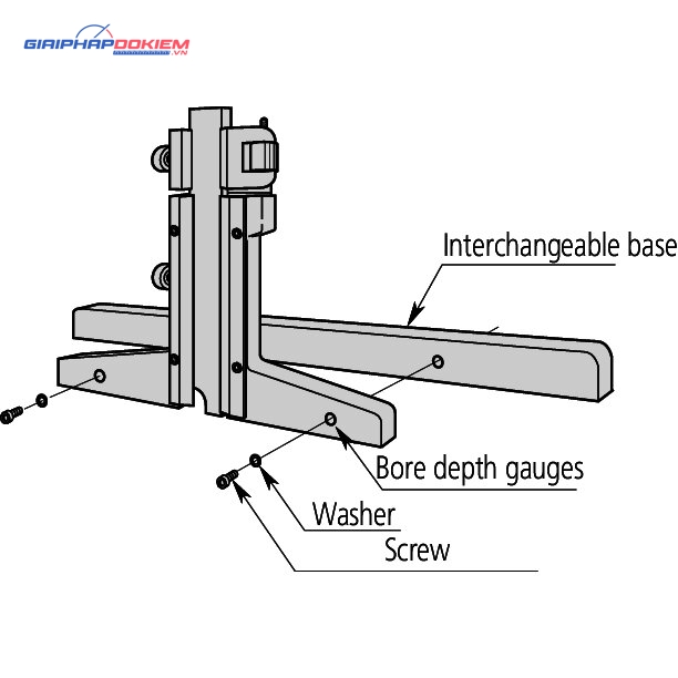 Thước cặp đo sâu cơ khí 0-12", 0,001" Mitutoyo 527-313-50 9 Thước cặp đo sâu cơ khí 0-12", 0,001" Mitutoyo 527-313-50 - Ảnh 4
