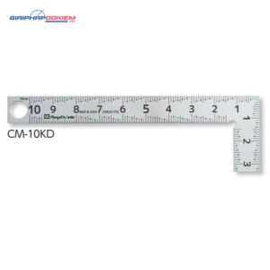 Thước đo Eke 10x5mm có vạch chia Niigata Seiki CM-10KD