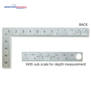 Thước đo Eke 10x5mm có vạch chia Niigata Seiki CM-10KD 8 thuoc do eke 15x7 5m co vach chia niigata seiki cm 15kd 2