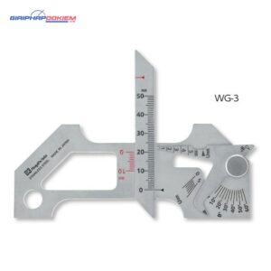 Thước đo mối hàn 0.5-5mm WG-3 Niigataseiki WG-3