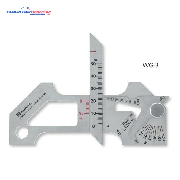 Thước đo mối hàn 0.5-5mm WG-3 Niigataseiki WG-3 3 Thước đo mối hàn 0.5-5mm WG-3 Niigataseiki WG-3
