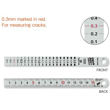 Thước đo vết nứt Niigata Seiki CM-SKD 2 Thước đo vết nứt Niigata Seiki CM-SKD