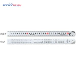 Thước lá dài 600mm Catch up, Niigata Seiki bề mặt phủ Satin Niigata Seiki CU-60KD