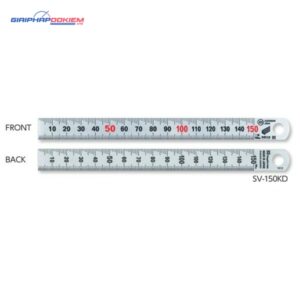 Thước lá dài 150mm bề mặt phủ Satin Niigata Seiki SV-150KD