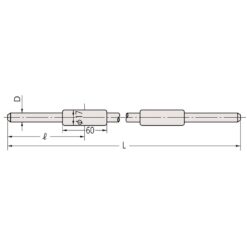 Trục chuẩn Panme 600mm Mitutoyo 6 truc chuan panme 1050mm mitutoyo 167 366 1