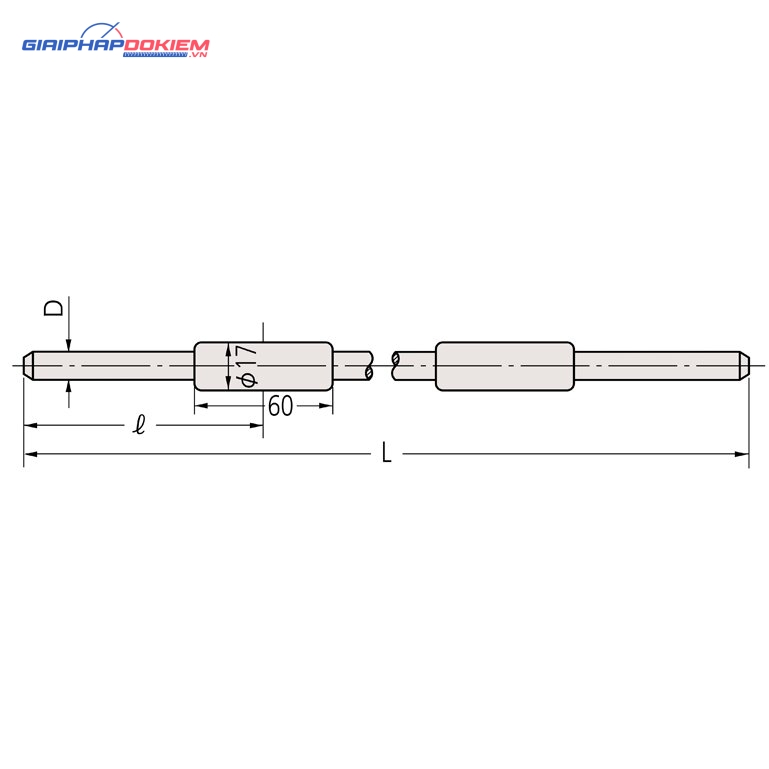 Trục chuẩn Panme 600mm Mitutoyo 4 Trục chuẩn Panme 600mm Mitutoyo - Ảnh 3