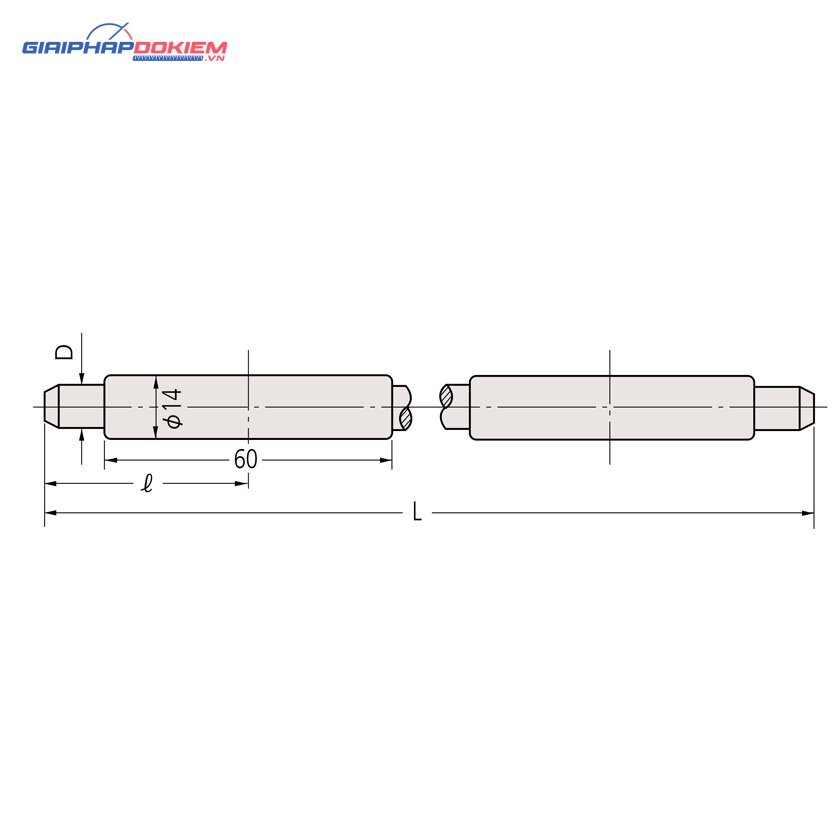 Trục chuẩn Panme 325mm Mitutoyo 167-113 4 Trục chuẩn Panme 325mm Mitutoyo 167-113 - Ảnh 3