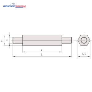 Trục chuẩn Panme 2" Mitutoyo 167-142 8 truc chuan panme 7 mitutoyo 167 147 2