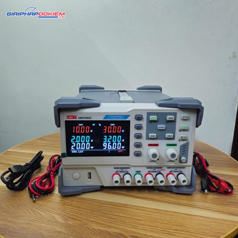 Máy cấp nguồn DC tuyến tính Uni-T UDP3303C (30V/3A/3CH) 3 Máy cấp nguồn DC tuyến tính Uni-T UDP3303C (30V/3A/3CH) - Ảnh 3