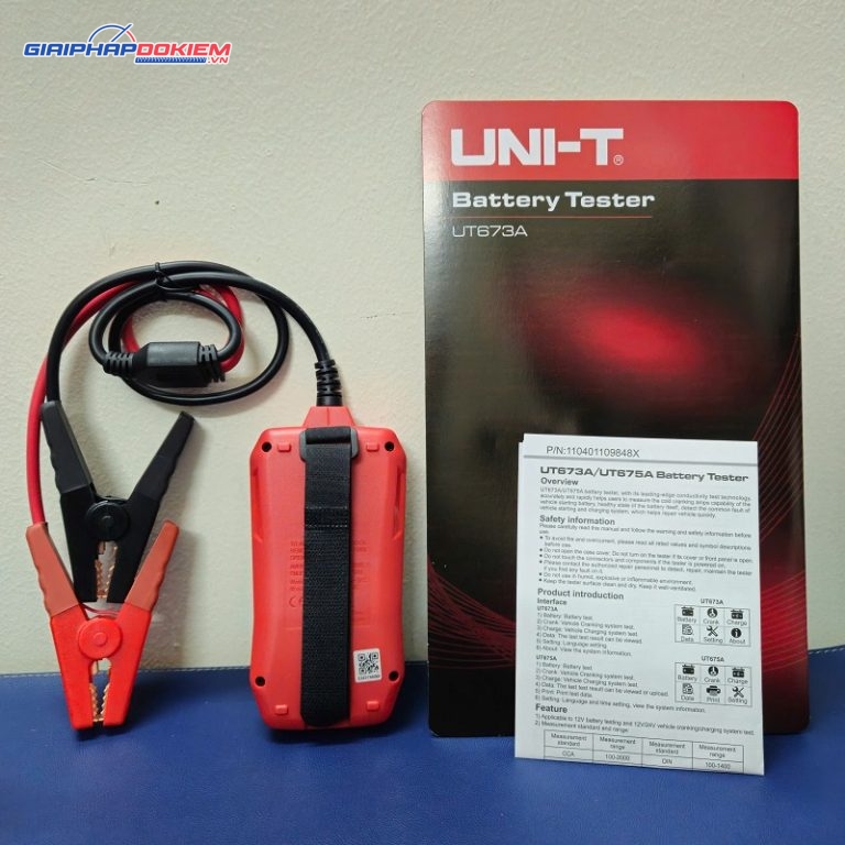 Máy kiểm tra ắc quy 12V Uni-T UT673A 3 Máy kiểm tra ắc quy 12V Uni-T UT673A - Ảnh 3