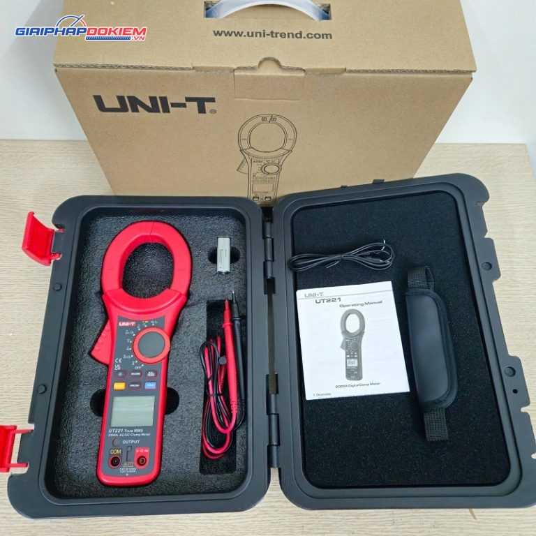 Kìm kẹp dòng AC/DC Uni-T UT221 (2000A) 3 Kìm kẹp dòng AC/DC Uni-T UT221 (2000A) - Ảnh 3