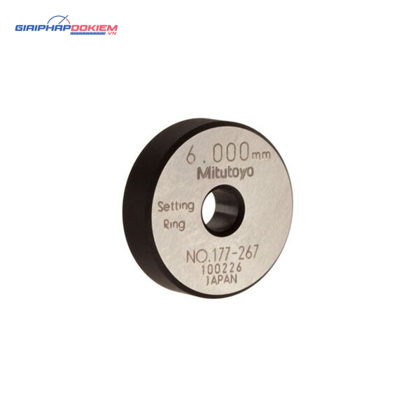 Vòng Chuẩn Thép 6mm Mitutoyo 177-267 3 Vòng Chuẩn Thép 6mm Mitutoyo 177-267