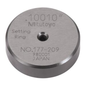 Vòng Chuẩn Thép Hệ Inch 0,1" Mitutoyo 177-209
