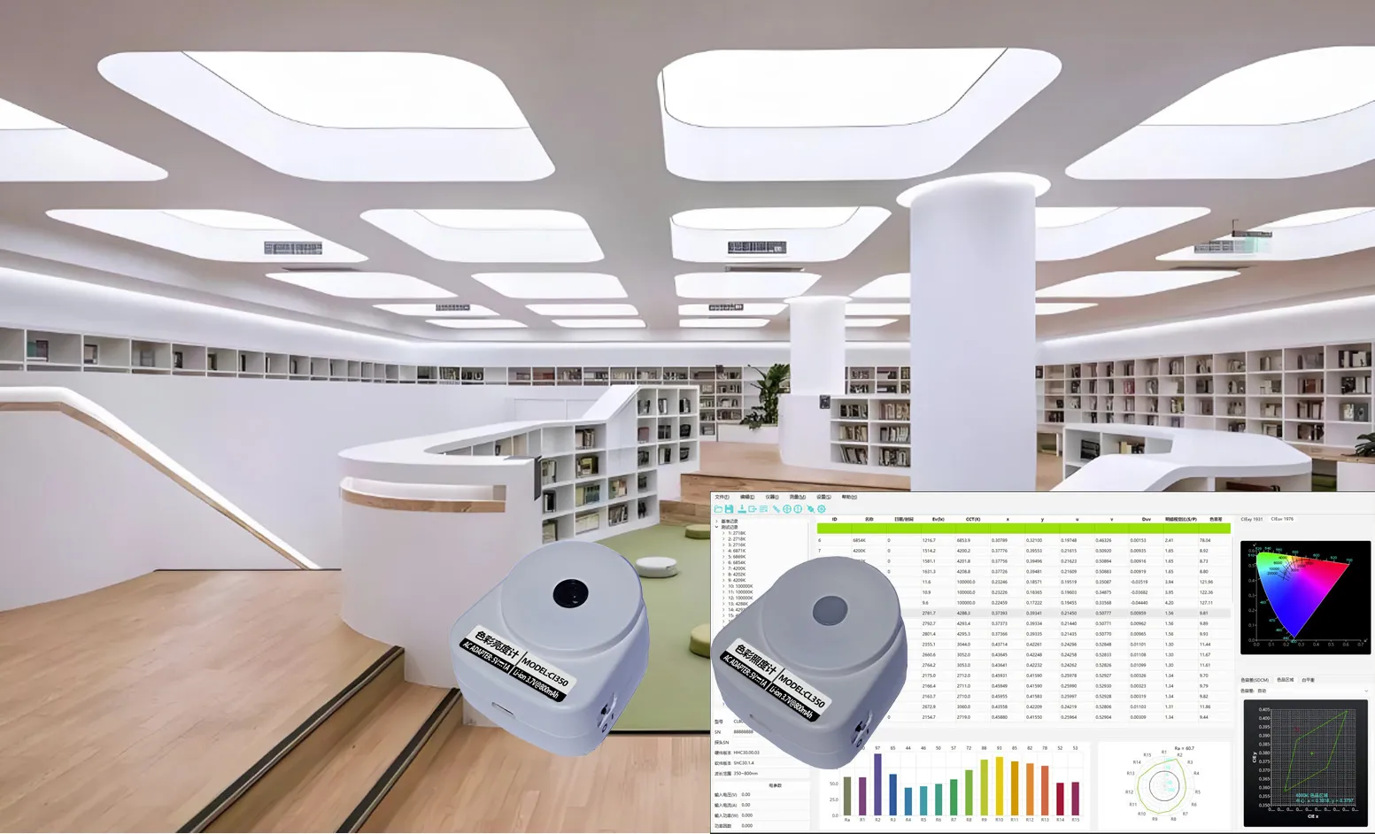 Máy đo màu độ sáng Huicolor CI350 33 07c3c73bb0318f5