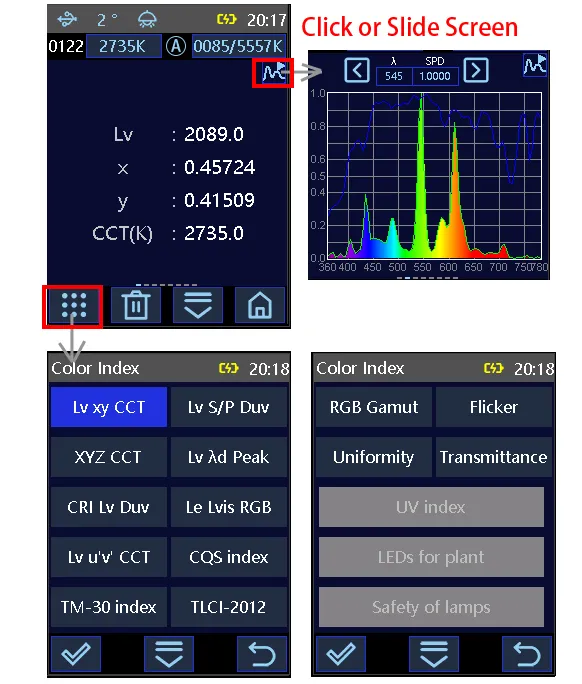 Máy đo màu độ sáng quang phổ Huicolor CI800 32 5f15539b43e86bd