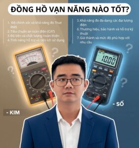 Đồng Hồ Vạn Năng Loại Nào Tốt? TOP 10 Review Chi Tiết Nhất 5 Đồng hồ vạn năng loại nào tốt