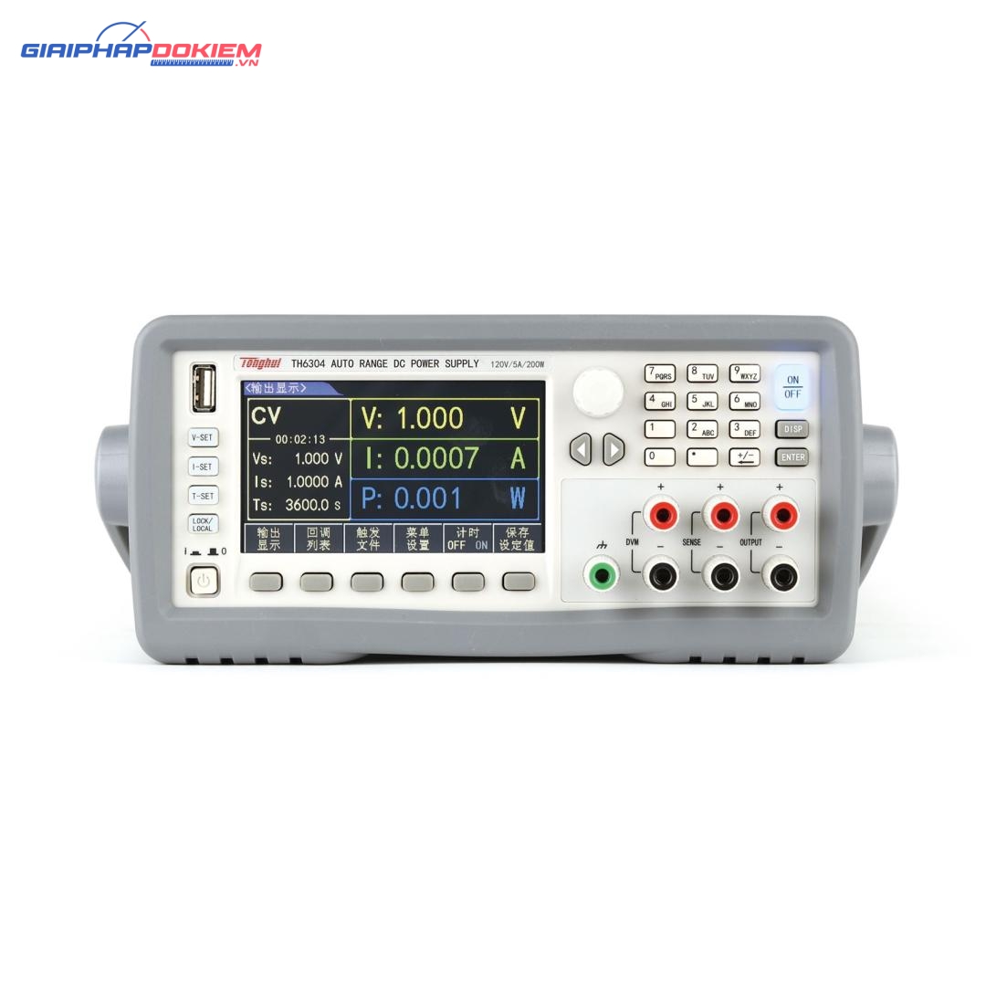 Bộ nguồn DC lập trình phạm vi rộng Tonghui TH6304 4 Bộ nguồn DC lập trình phạm vi rộng Tonghui TH6304