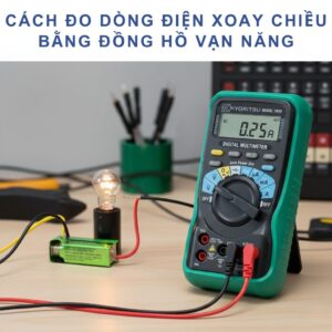 Đo Dòng Điện Xoay Chiều Bằng Đồng Hồ Vạn Năng Chi Tiết 1 Đo dòng điện xoay chiều bằng đồng hồ vạn năng